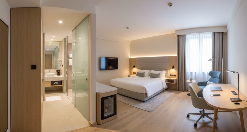 Эргономика в дизайне интерьера номера отеля. Требования и комфорт.