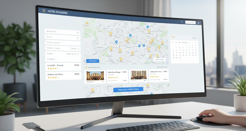 Booking-система онлайн-бронирования отелей