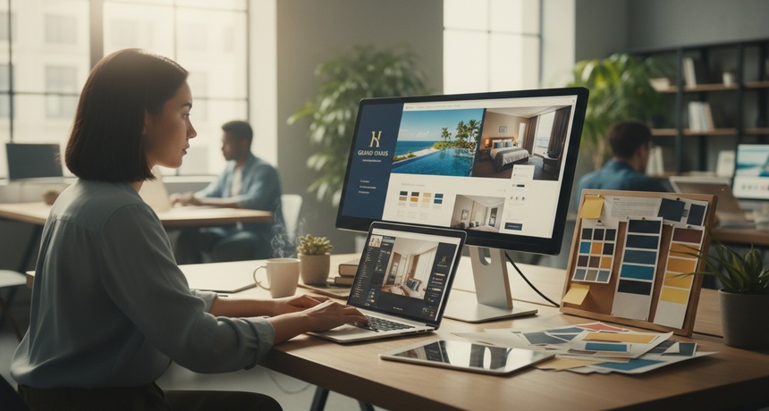 Создание сайта отеля