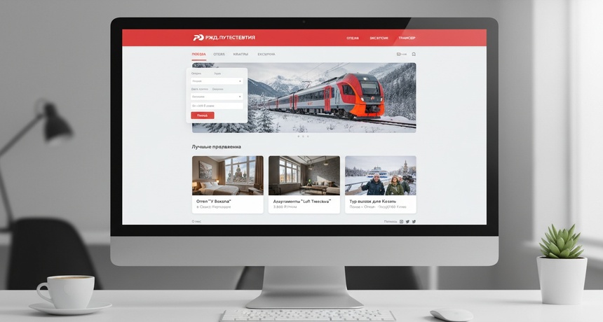 РЖД подхватили трафик Booking.com и Airbnb
