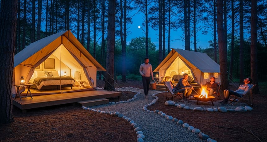 Быстрый старт для глэмпингов – 7 шагов к успеху