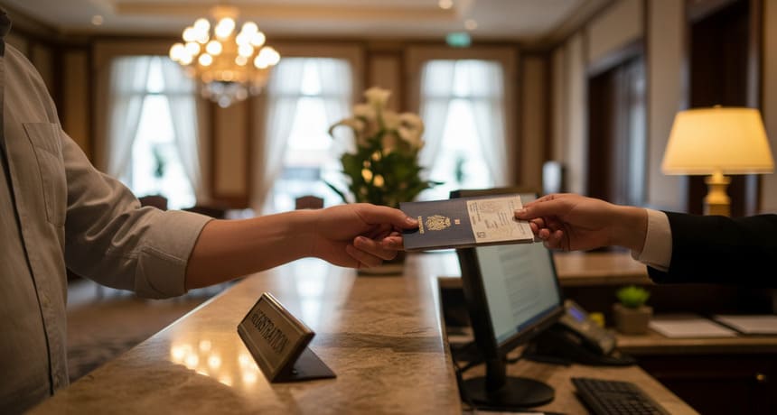 Временная регистрация в гостинице