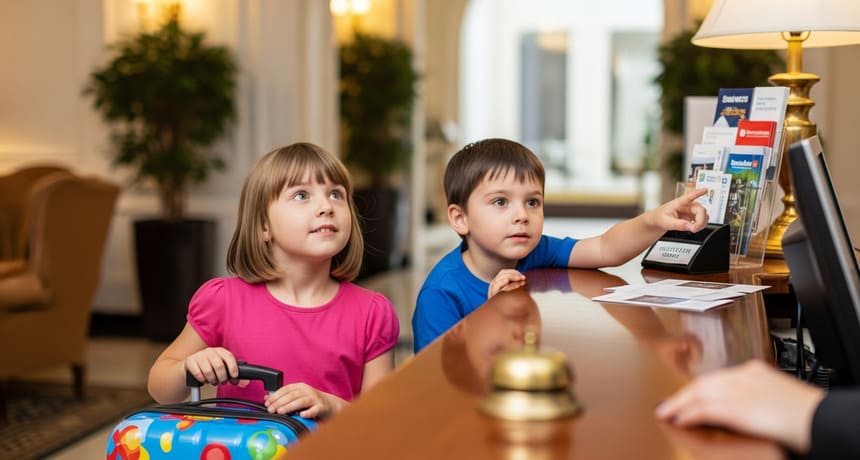 Заселение детей в гостиницу