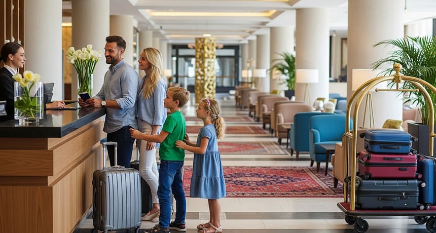 Заселение детей в гостиницу