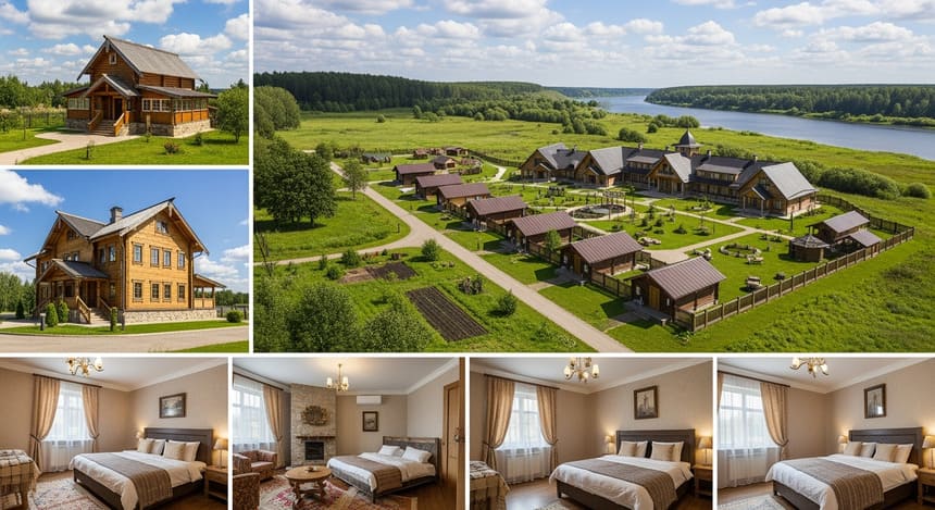 Загородный отель: уединение и комфорт на лоне природы