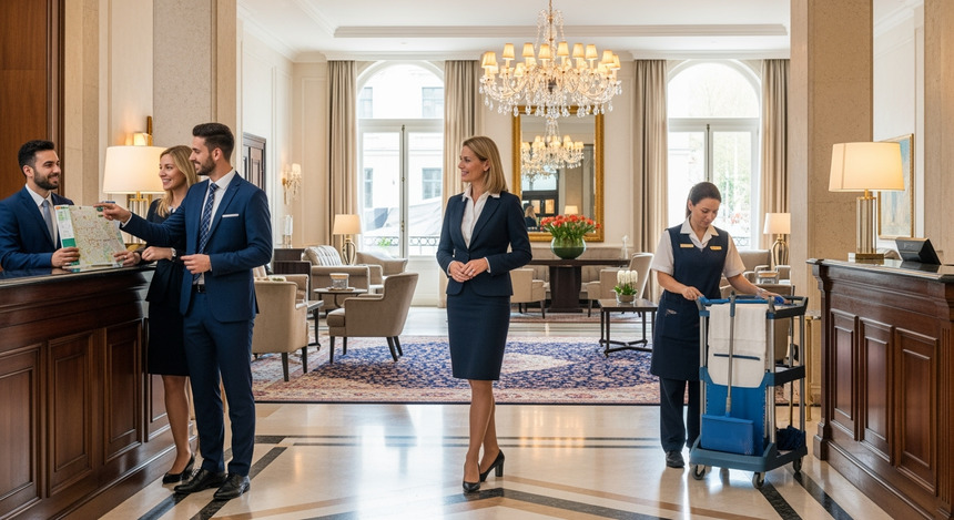 Услуги по управлению отелем