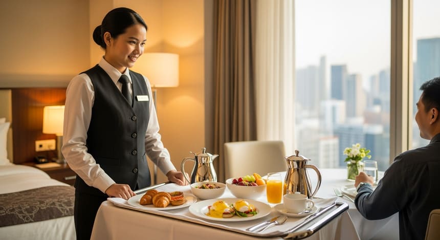 Hotel Room Service — обслуживание в номерах отеля