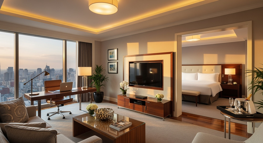 Гостиничный номер люкс