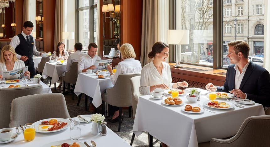 Завтрак в отеле
