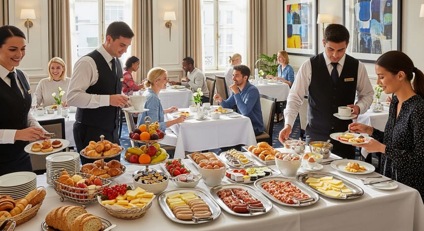 Завтрак в отеле