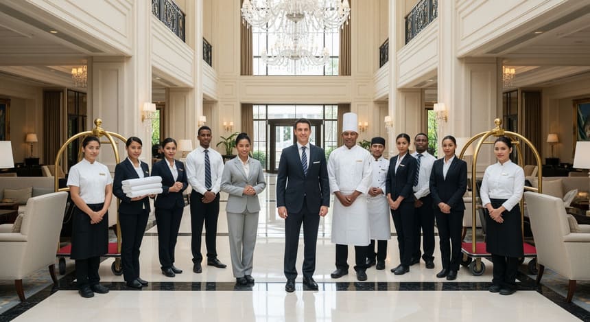 Организационная структура гостиницы