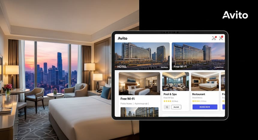 Продвижение отелей на Авито