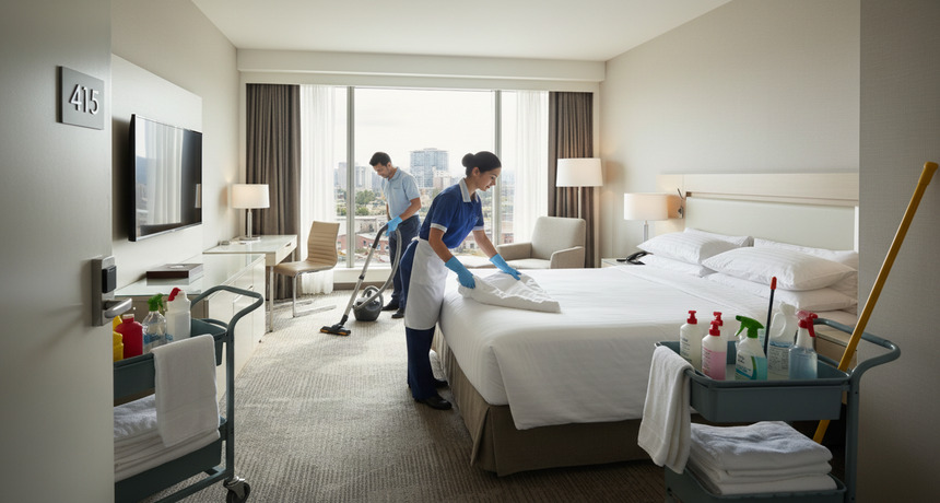 Бизнес-процессы клининга в гостинице