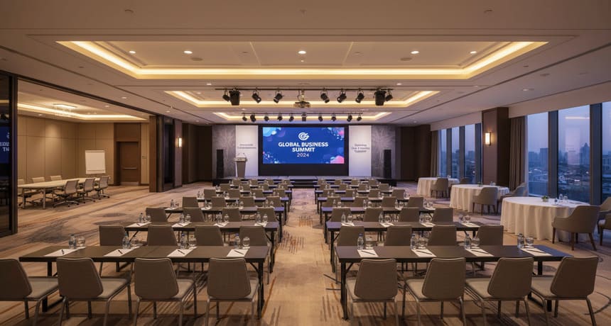 Организация конференций и деловых мероприятий в отеле