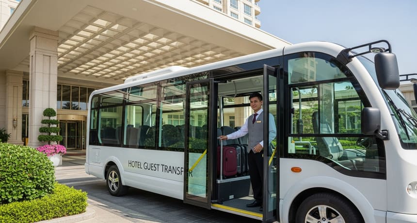 Организация трансфера для гостей