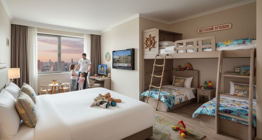 Особенности размещения и проживания детей в гостинице
