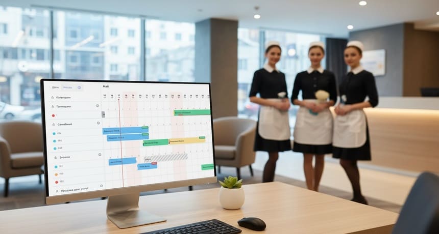 Программа горничная: как автоматизировать уборку в отеле