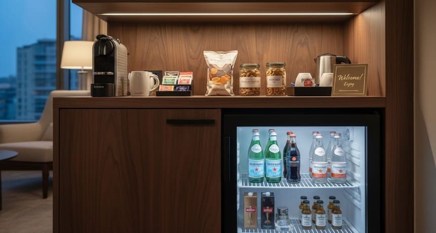 Минибар в отеле