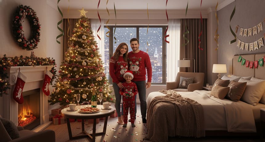 Проживание детей в гостинице в Новый Год – развлечения и особенности размещения