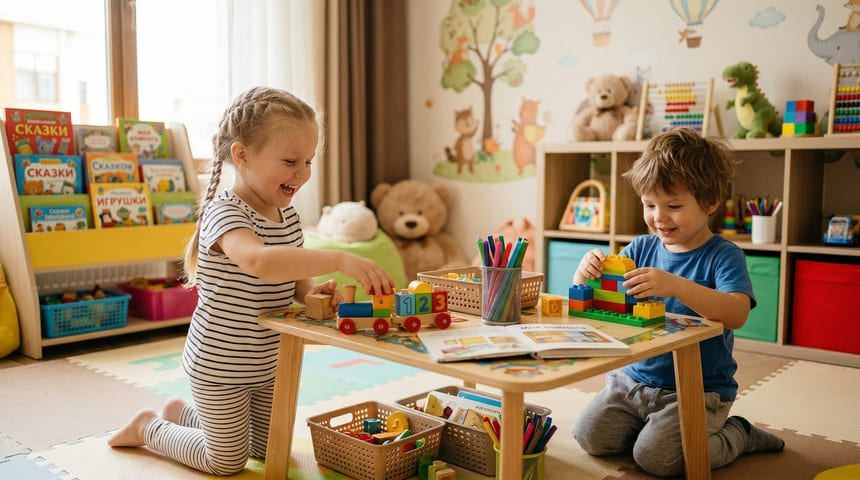 Детская комната в гостинице