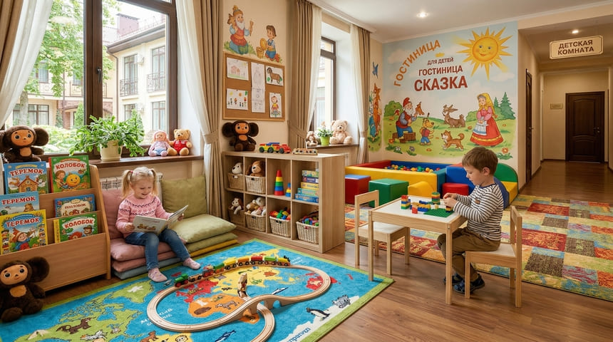 Детская комната в гостинице как конкурентное преимущество: успешные практики ведущих отельеров