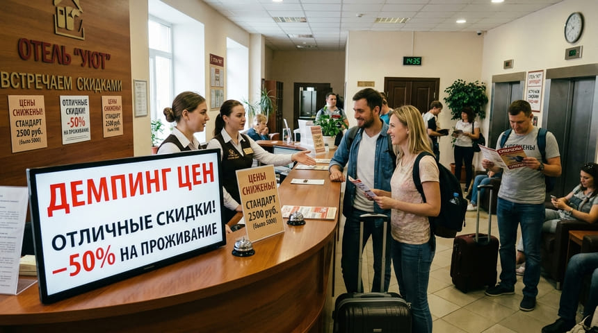 Демпинг в отеле