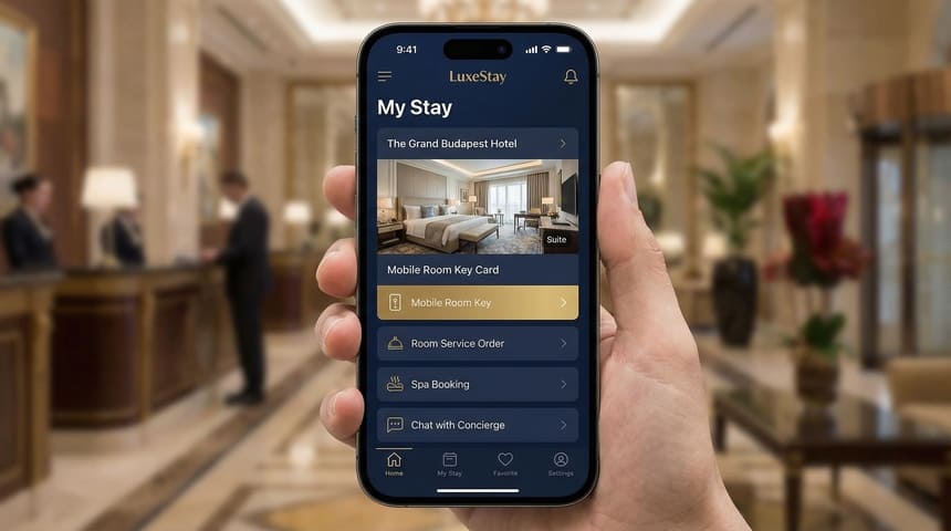 Приложение для отелей