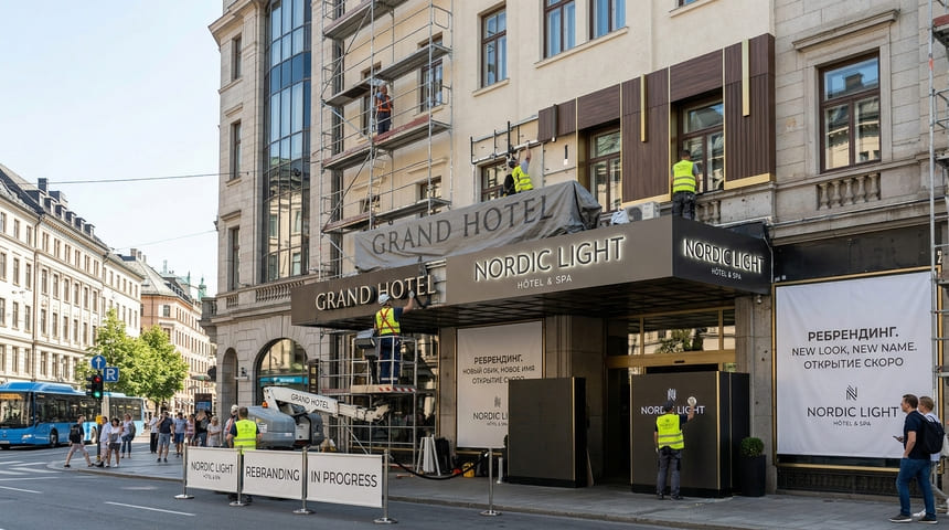 Ребрендинг отеля