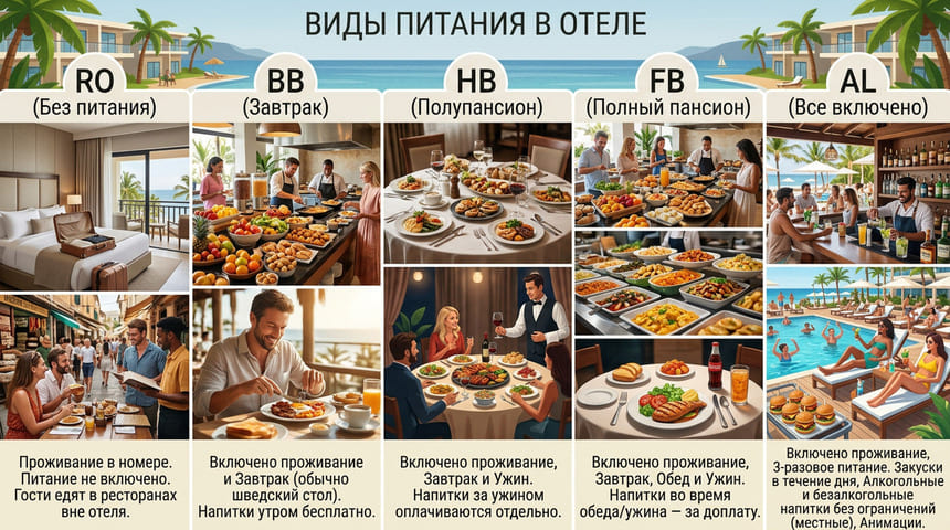 питание в отеле