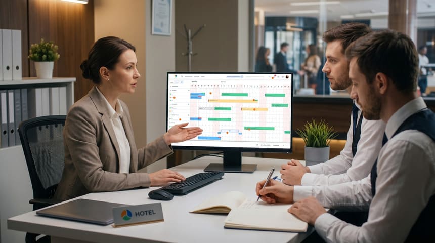 Управление бизнес-процессами гостиницы: как выстроить и автоматизировать работу отеля