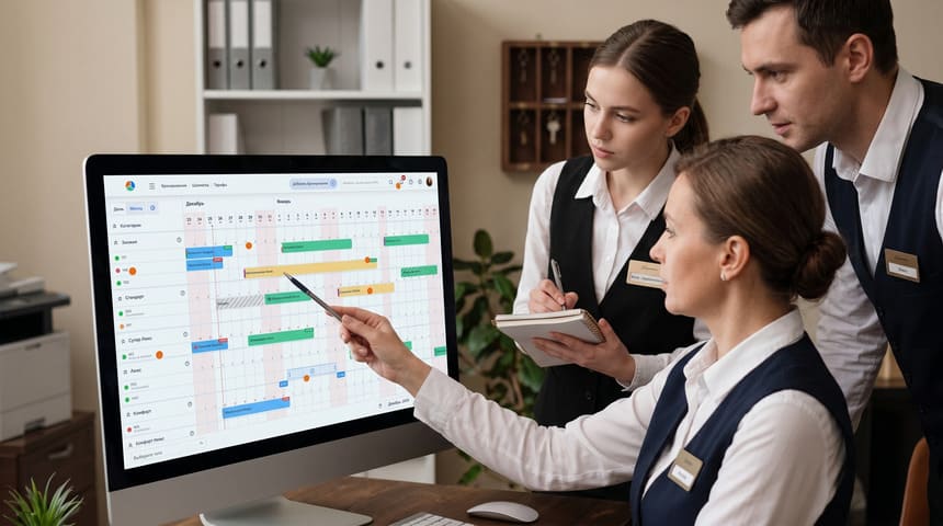 Современная программа для гостиниц