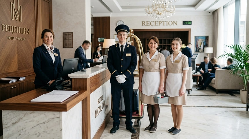 Персонал отеля