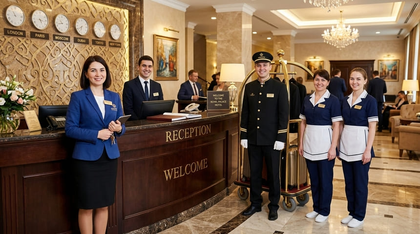 Персонал отеля