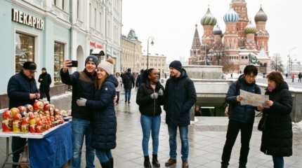 Иностранный турпоток в России