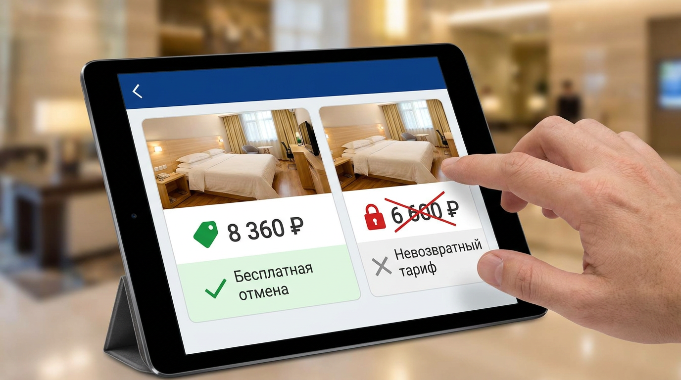невозвратные тарифы для гостиниц